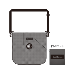 ロゴ入りメッシュトート