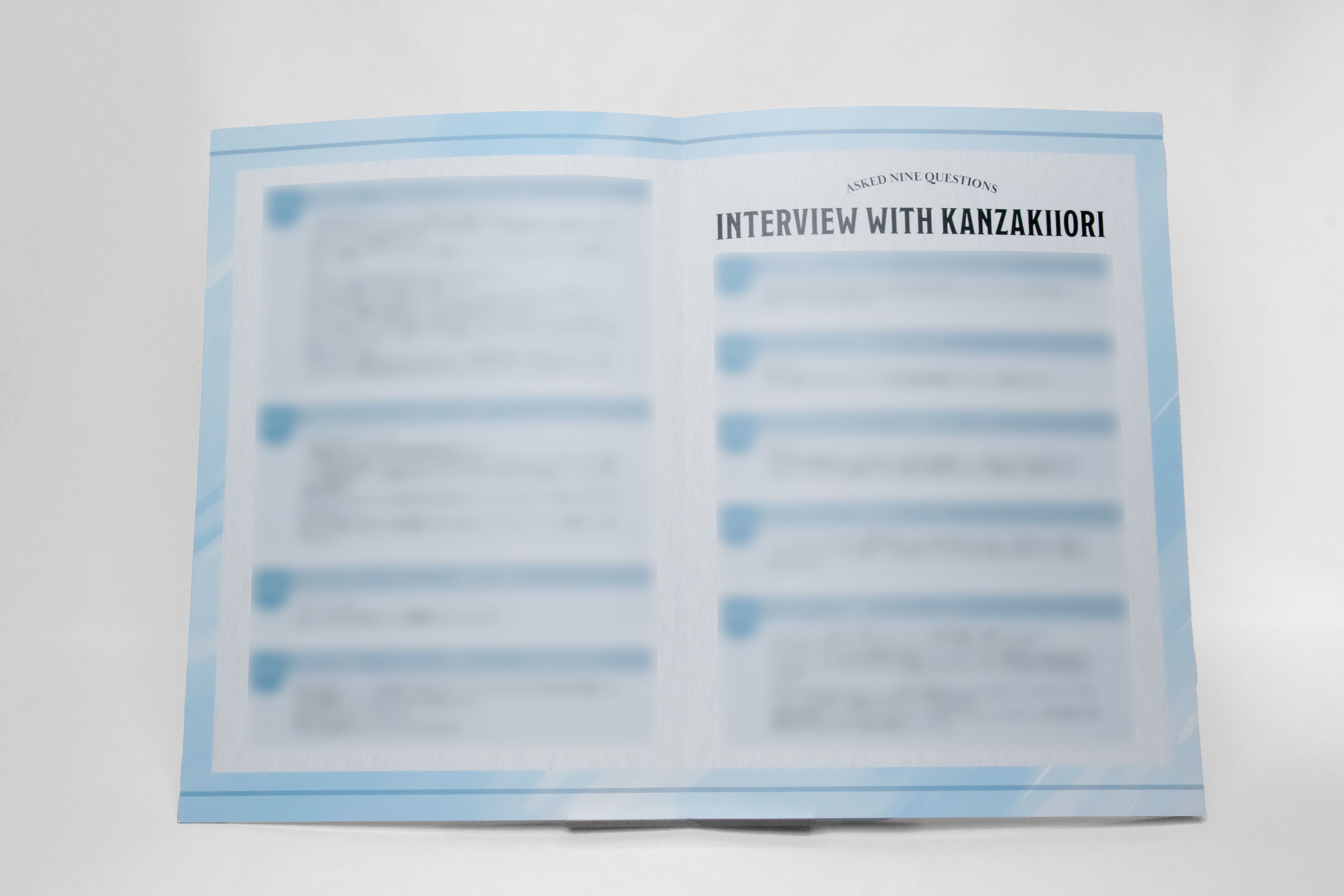 スペシャルパンフレット | カンザキイオリ | カンザキイオリ