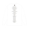 ロングスリーブTシャツ（ホワイト）