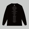 ロングスリーブTシャツ（ブラック）